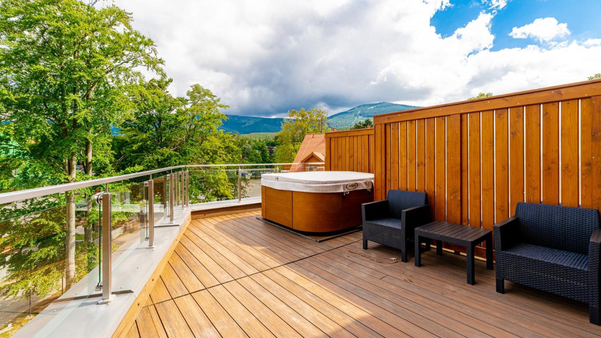 Royal Prestige Collection Z Prywatnym Jacuzzi - Stone Hill Resort Z Basenem I Saunami Szklarska Poreba Bagian luar foto